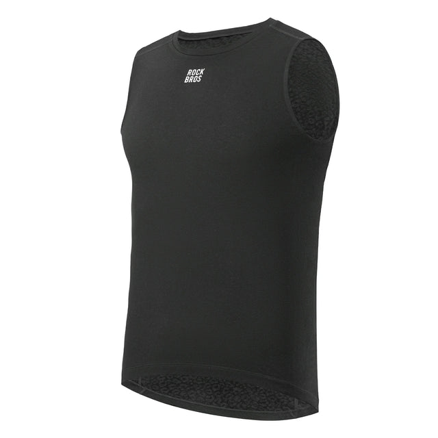 ROAD TO SKY Ärmelloses Merino‑Fahrradunterhemd – Wärmendes Funktionsshirt aus Merinowolle