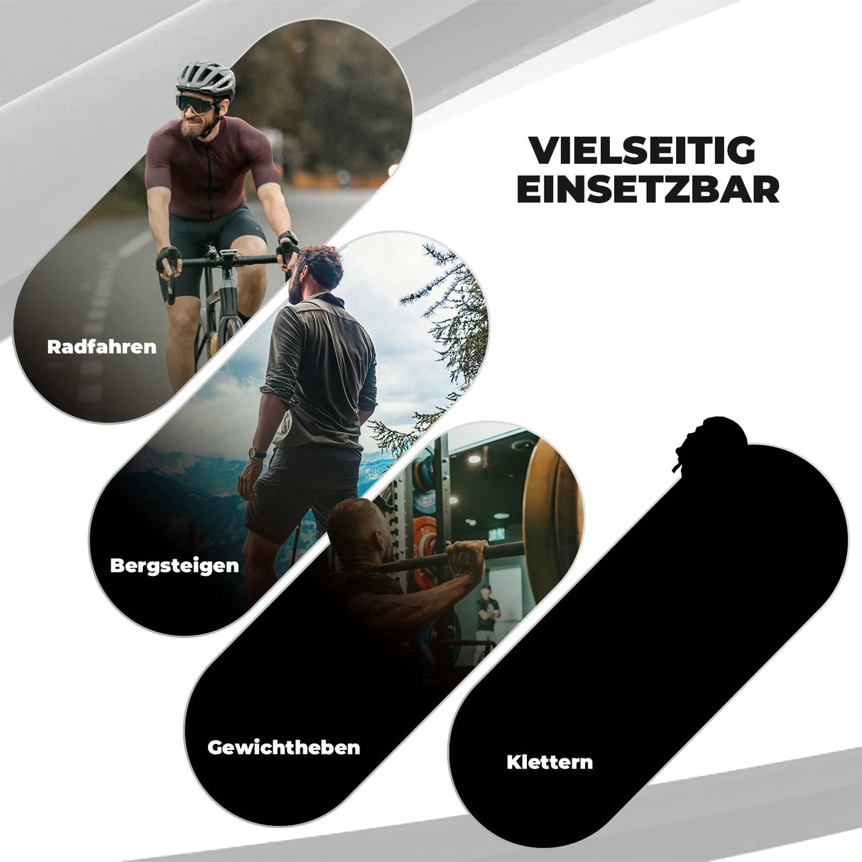 ROAD TO SKY Fahrradhandschuhe – Halbfinger, gepolstert & atmungsaktiv