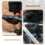 ROAD TO SKY Nachhaltige Fahrrad-Oberrohrtasche aus recycelten Reifen 0,5L - ROCKBROS-EU