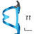 ROCKBROS Bike Water Bottle Cage Aluminum Alloy Bicycle Bottle Holder #Color_Blue