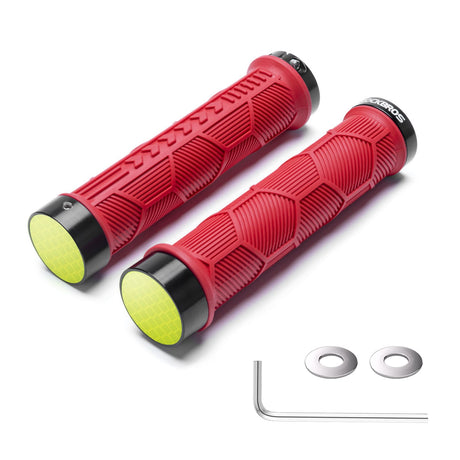 ROCKBROS Fahrrad-Lenkergriffe – Doppelverschluss für 22,2 mm Lenker