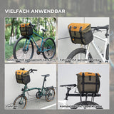ROCKBROS Fahrradtasche Lenkertasche – 13,5–24 L Volumen