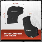 ROCKBROS beheizte und winddichte Fahrrad Lenkerstulpen, wiederaufladbare Handschuhe für Winterfahrten
