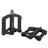 ROCKBROS Fahrradpedale 9/16 Zoll, Mountainbike Pedale aus Nylonfaser