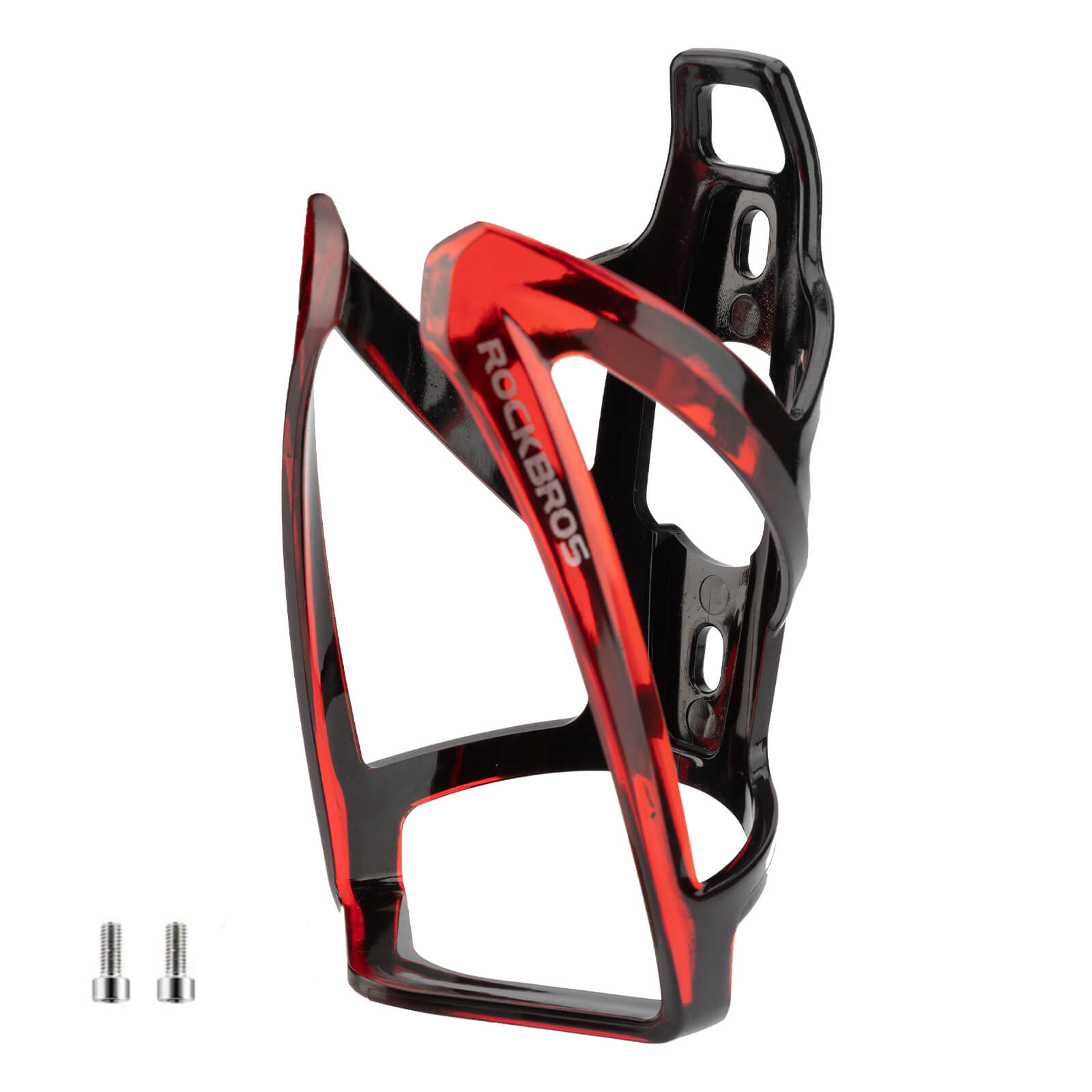 ROCKBROS 35g Leicht PC Fahrrad Flaschenhalter-Schwarz Rot