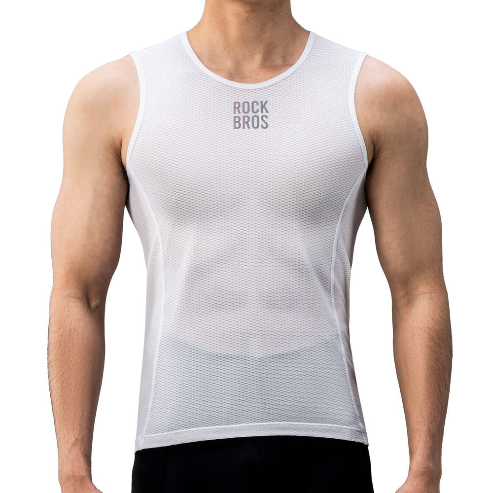 ROCKBROS Ärmellos Unterwäsche Unterhemd Fahrradtrikot Atmungsaktiv Schnelltrocknend