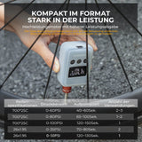 ROCKBROS Elektrische Fahrradpumpe Mini-Luftpumpe Tragbar LED-Anzeige