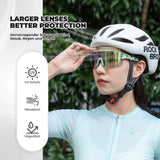 ROCKBROS Fahrradbrille Selbsttönend/Polarisiert Antibeschlag Winddicht UV-Schutz