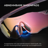 ROCKBROS Fahrradbrille Selbsttönend/Polarisiert UV400-Schutz Ohne Rahmen Unisex