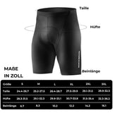 ROCKBROS Fahrradhose mit 3D-Polster Atmungsaktiv Elastisch Reflektierend