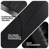 ROCKBROS Fahrradhose mit Sitzpolster Radlerhose Atmungsaktiv Leicht MTB Renrrad
