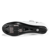 ROCKBROS Fahrradschuhe – SPD-SL & Look KEO kompatibel Drehverschluss & ergonomisch-Weiß
