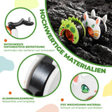 ROCKBROS Kinder Fahrradklingel Laut für Lenker 22,2-25,4mm für Laufrad MTB