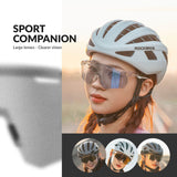 ROCKBROS Ultraleicht Fahrradbrille Selbsttönende Sonnenbrille mit UV400-Schutz - ROCKBROS-EU