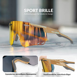 ROCKBROS Ultraleicht Fahrradbrille Selbsttönende Sonnenbrille mit UV400-Schutz - ROCKBROS-EU