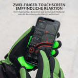 ROCKBROS Winter Beheizte Fahrradhandschuhe Handschuhe 3 Heizstufen M-XL