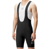 Herren Radhose Kurz – Gepolstert mit Trägern, Reflektoren