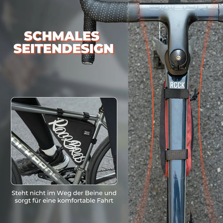 Fahrrad‑Rahmentasche – Dreieckstasche 0,8‑1,4 L
