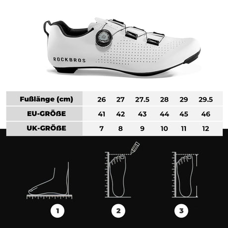 Rennrad-Fahrradschuhe – Carbonsohle T500, Klickschuhe mit Drehverschluss