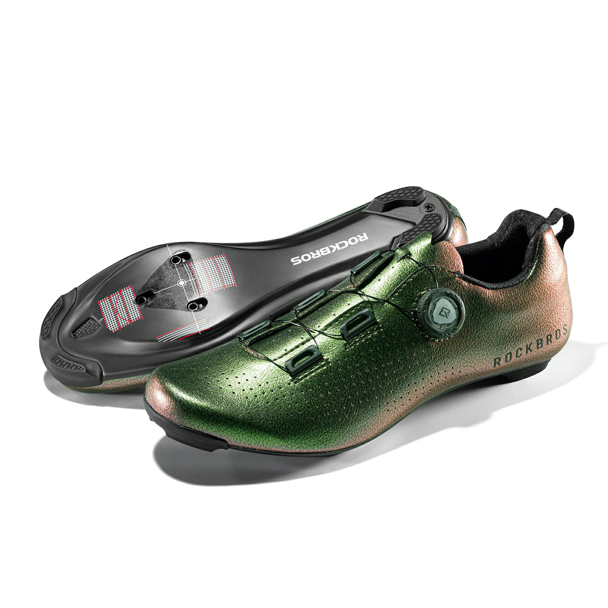 Rennrad-Fahrradschuhe – Carbonsohle T500, Klickschuhe mit Drehverschluss