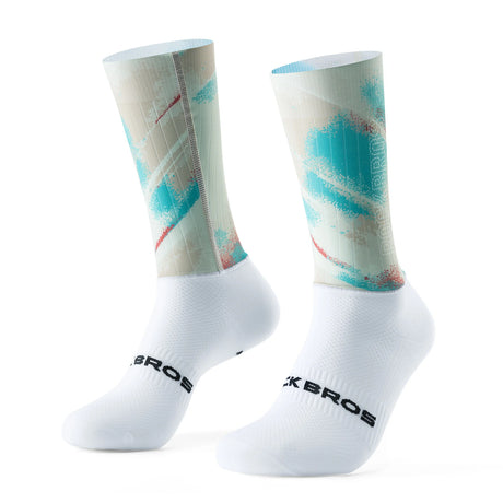ROCKBROS Rennrad Socken – Moderat komprimierende Fahrradsocken