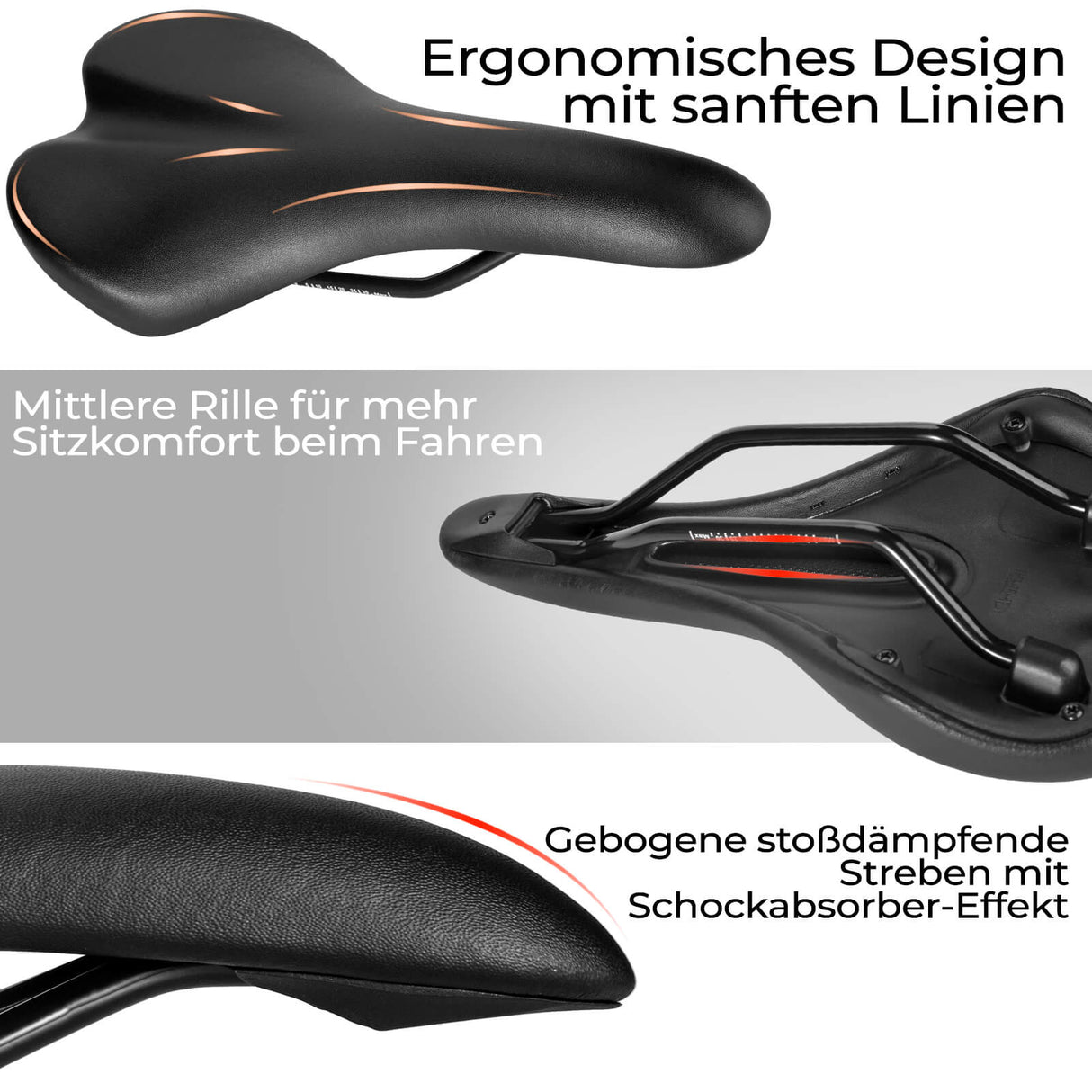 Rennrad Sattel Fahrradsattel Ergonomisch Wasserabweisend - ROCKBROS-EU