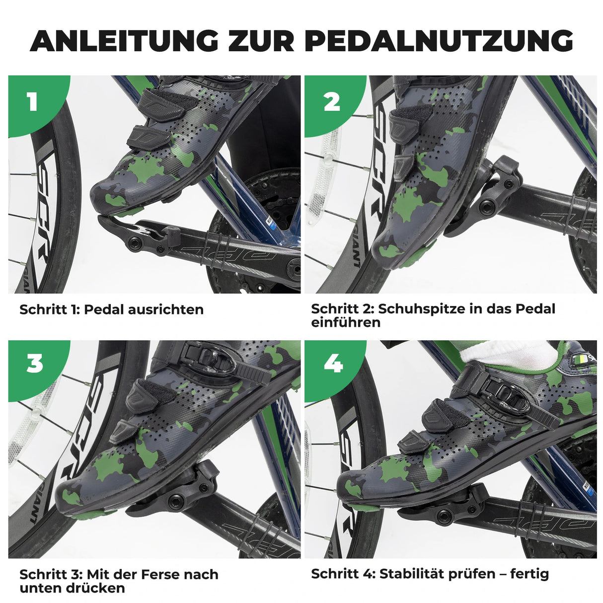 SPD Fahrradpedale 146g Leichtgewicht – LOOK KEO Kompatibel