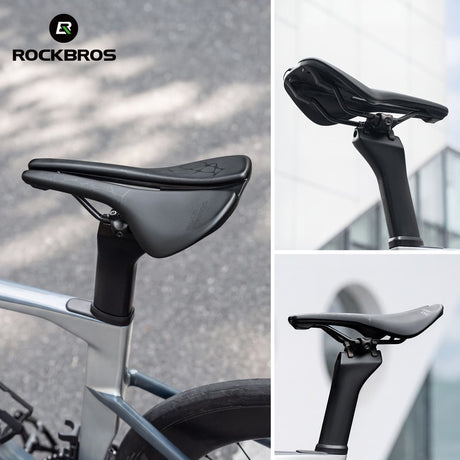 ROCKBROS Sport-Fahrradsattel mit ergonomischem Design und Cr-Mo-Gestell