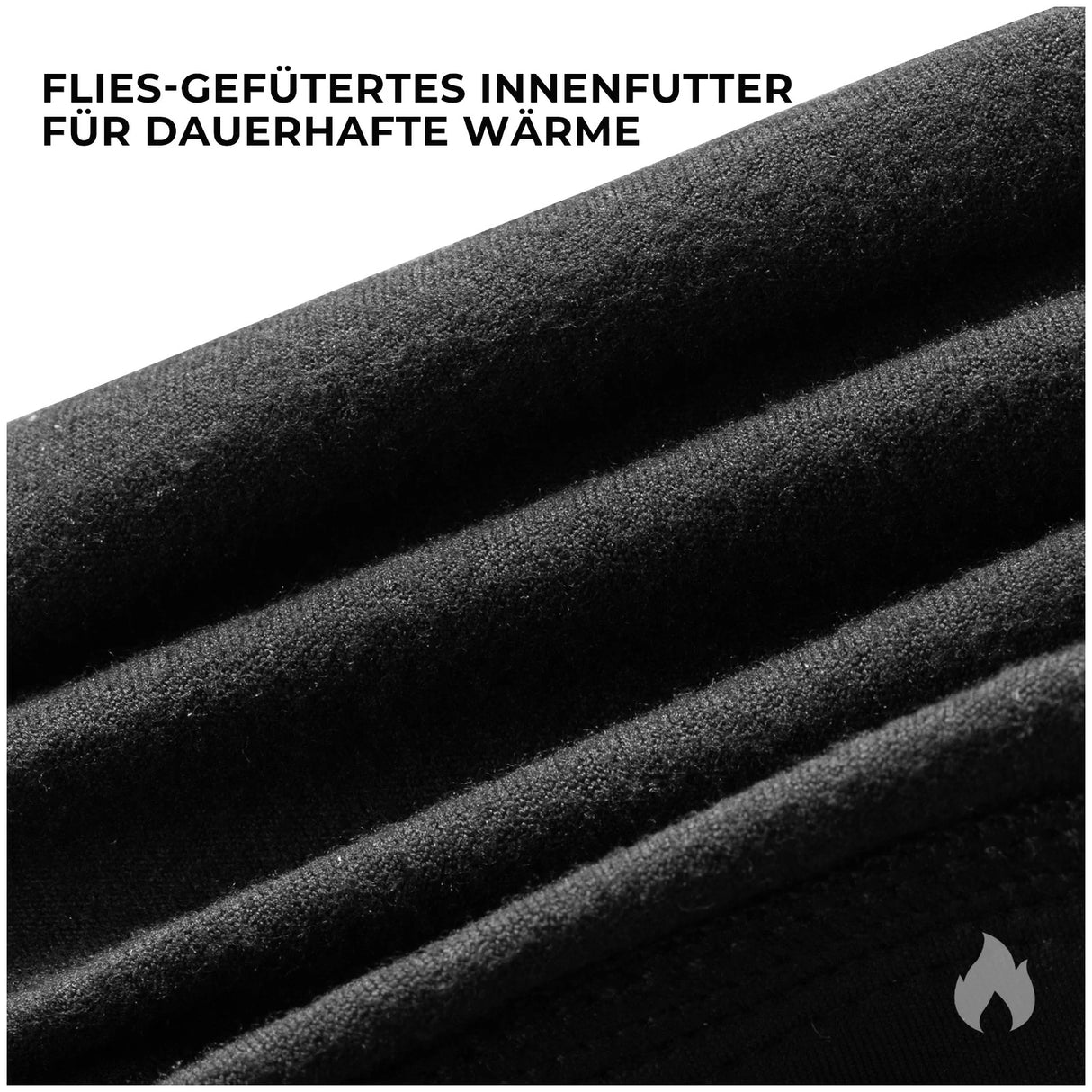 TVI Fahrradmütze Winter – Fleece‑Helmuntermütze mit Ohrenabdeckung