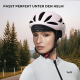 TVI Fahrradmütze Winter – Fleece‑Helmuntermütze mit Ohrenabdeckung