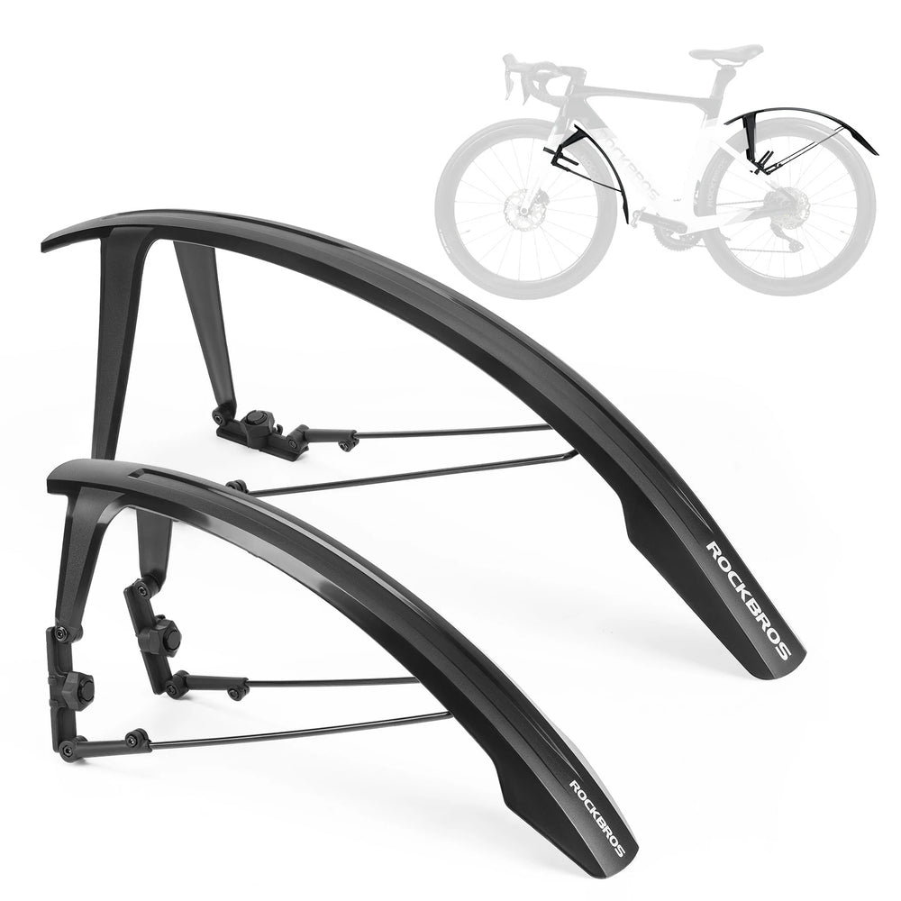 Universal Fahrradschutzblech-Set – Schnellmontage mit Kabelbindern