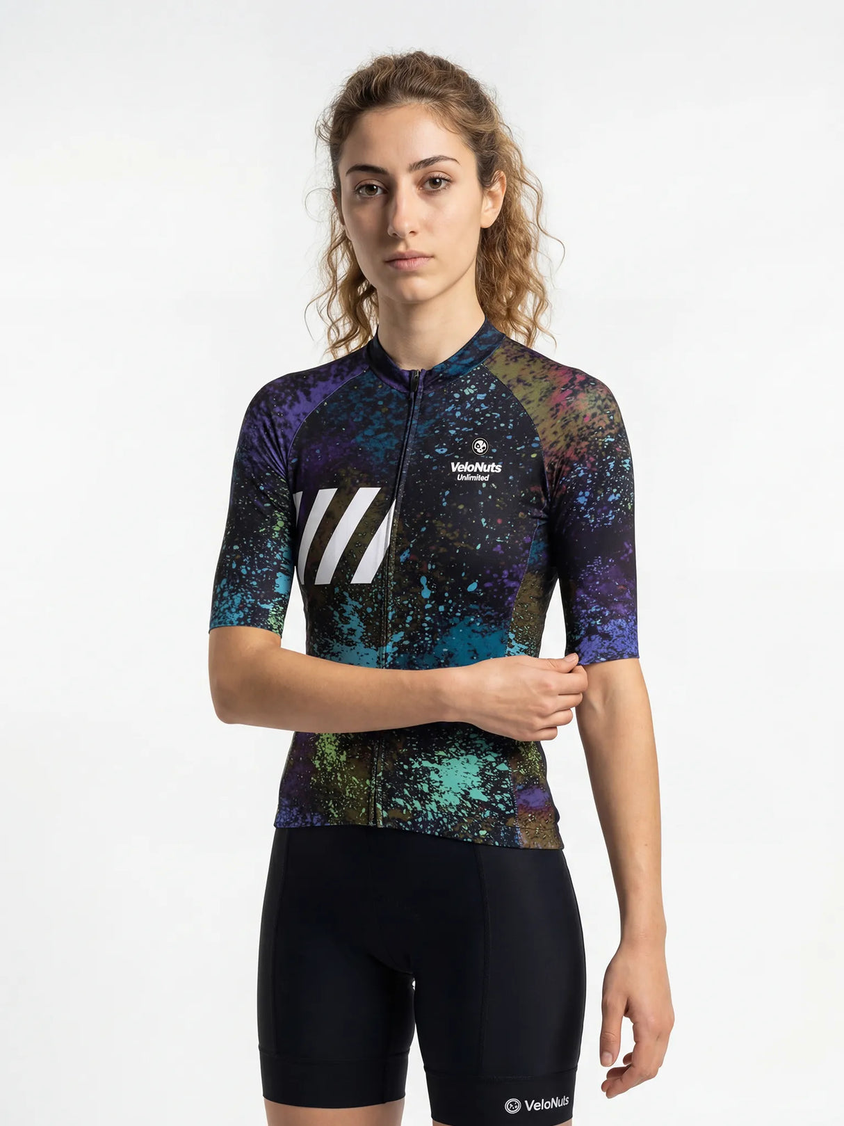 Damen-Radtrikot Ink Burst
