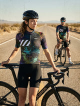 Damen-Radtrikot Ink Burst