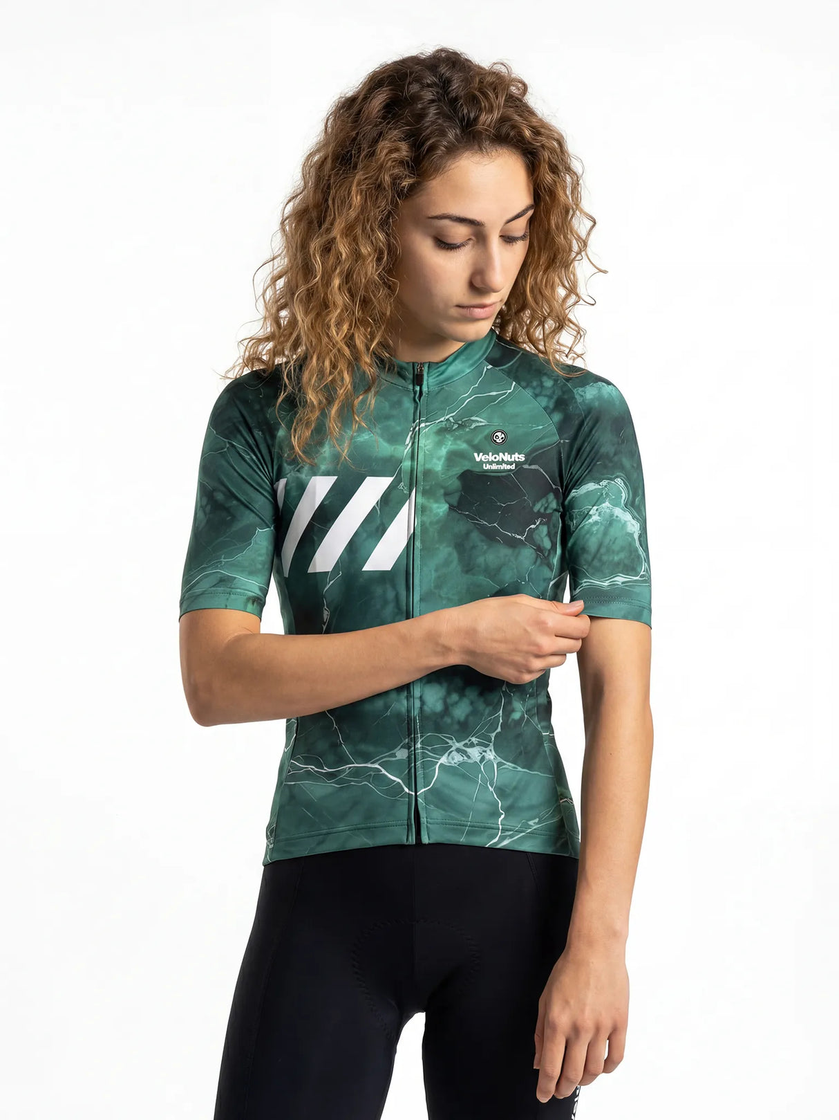 Damen-Radtrikot Liquid Terrain