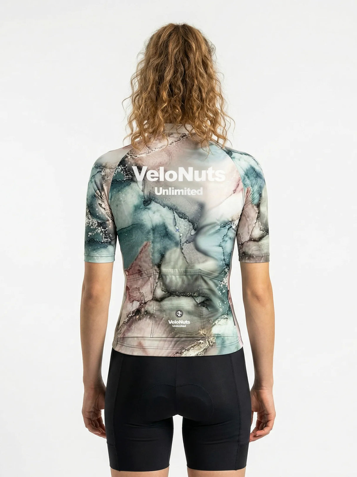 Damen-Radtrikot Liquid Terrain
