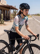 Damen-Radtrikot Liquid Terrain