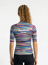 Damen-Radtrikot Retro Signal