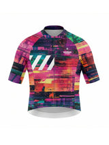 Damen-Radtrikot Pixel Riot