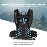 ROCKBROS Wanderrucksack 20 L – Ultraleicht, faltbar, mit Rückenbelüftung