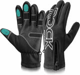 Winter-Fahrradhandschuhe – Touchscreen, Winddicht, Warm & Wasserabweisend