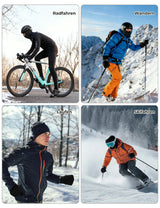 Wendbares Thermo-Mütze (2-in-1) Wintermütze mit Ohrenschutz - ROCKBROS-EU