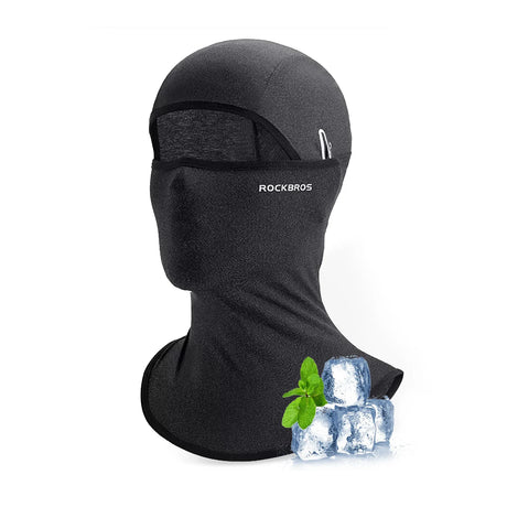 ROCKBROS Sturmhaube UV-Schutz atmungsaktiv schnelltrocknend Fahrradmaske