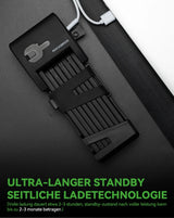 Fahrrad  Fingerabdruck Faltschloss USB-Aufladung - ROCKBROS-EU