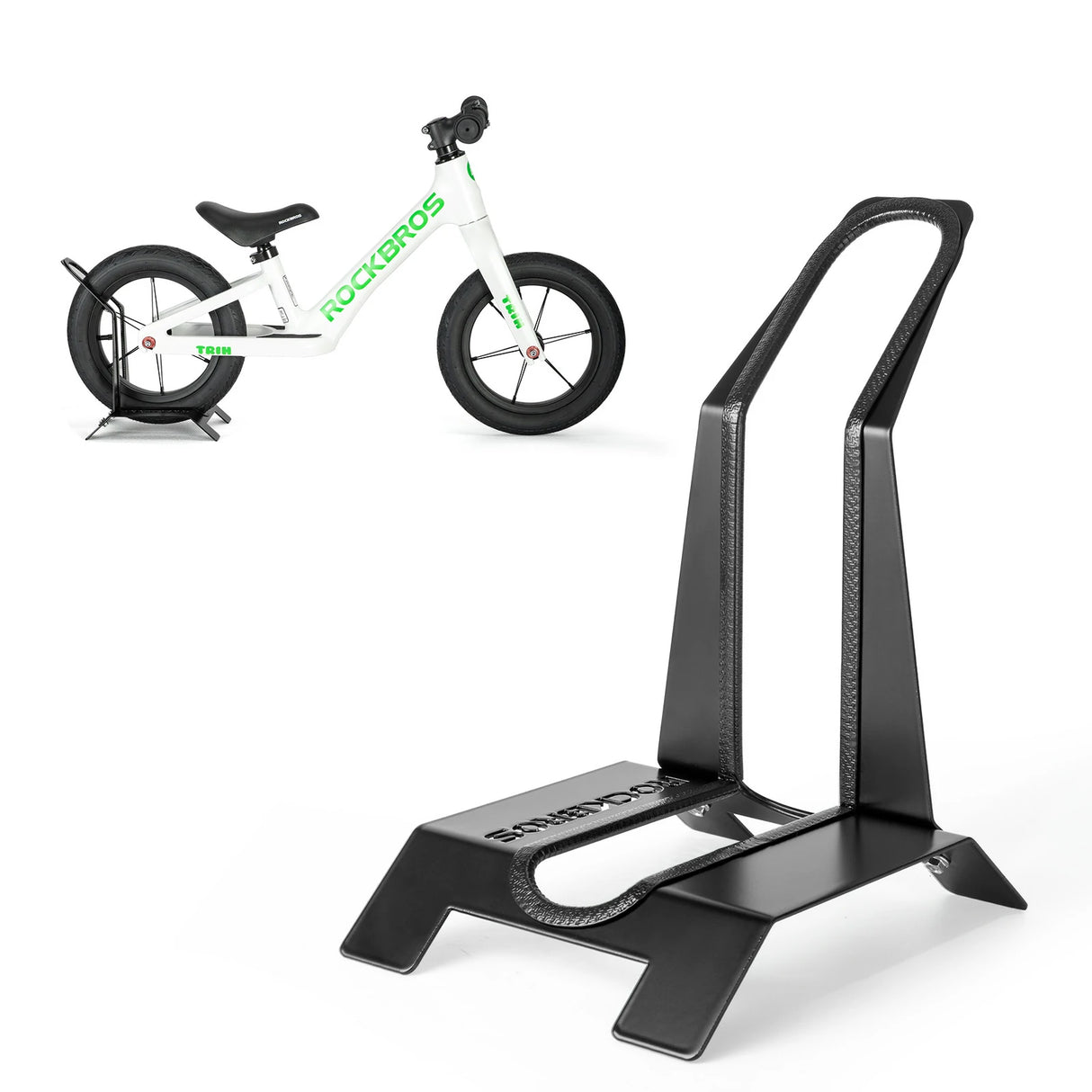 Fahrrad Parkständer für 12 Zoll Kinderfahrräder – stabiler und sicherer Ständer