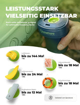 Qunature elektrische Luftpumpe mit 2-in-1 Funktion zum Aufblasen und Ablassen