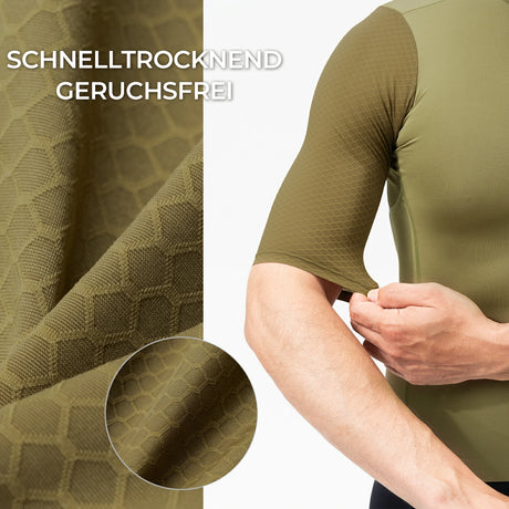 ROAD TO SKY Herren Radtrikot Kurzarm mit Taschen - ROCKBROS-EU