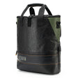road-to-sky 12l roll-top gepäckträgertasche aus tyvek® und recycelten reifen