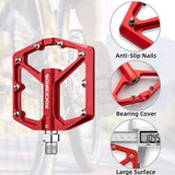 ROCKBROS Aluminium Platform Pedale 9/16 Zoll für MTB E-Bike Stadtrad - ROCKBROS-EU