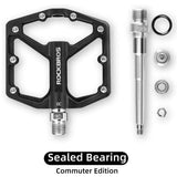 ROCKBROS Aluminium Platform Pedale 9/16 Zoll für MTB E-Bike Stadtrad - ROCKBROS-EU