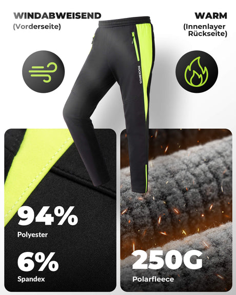 ROCKBROS Fahrrad Jacke & Hose Frühling Fahrradanzug Leuchtendes Grün - ROCKBROS-EU